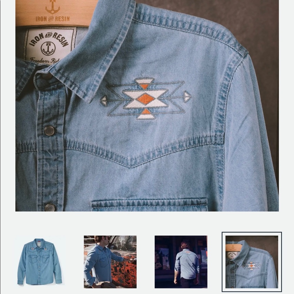 Iron and Resin Tonopah Shirt XL